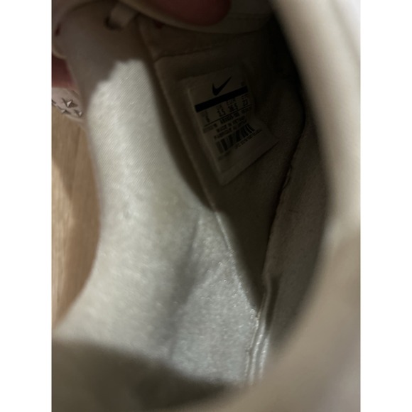 Women's White Nike Star Studded Air Force 1s - Picture 5 of 5